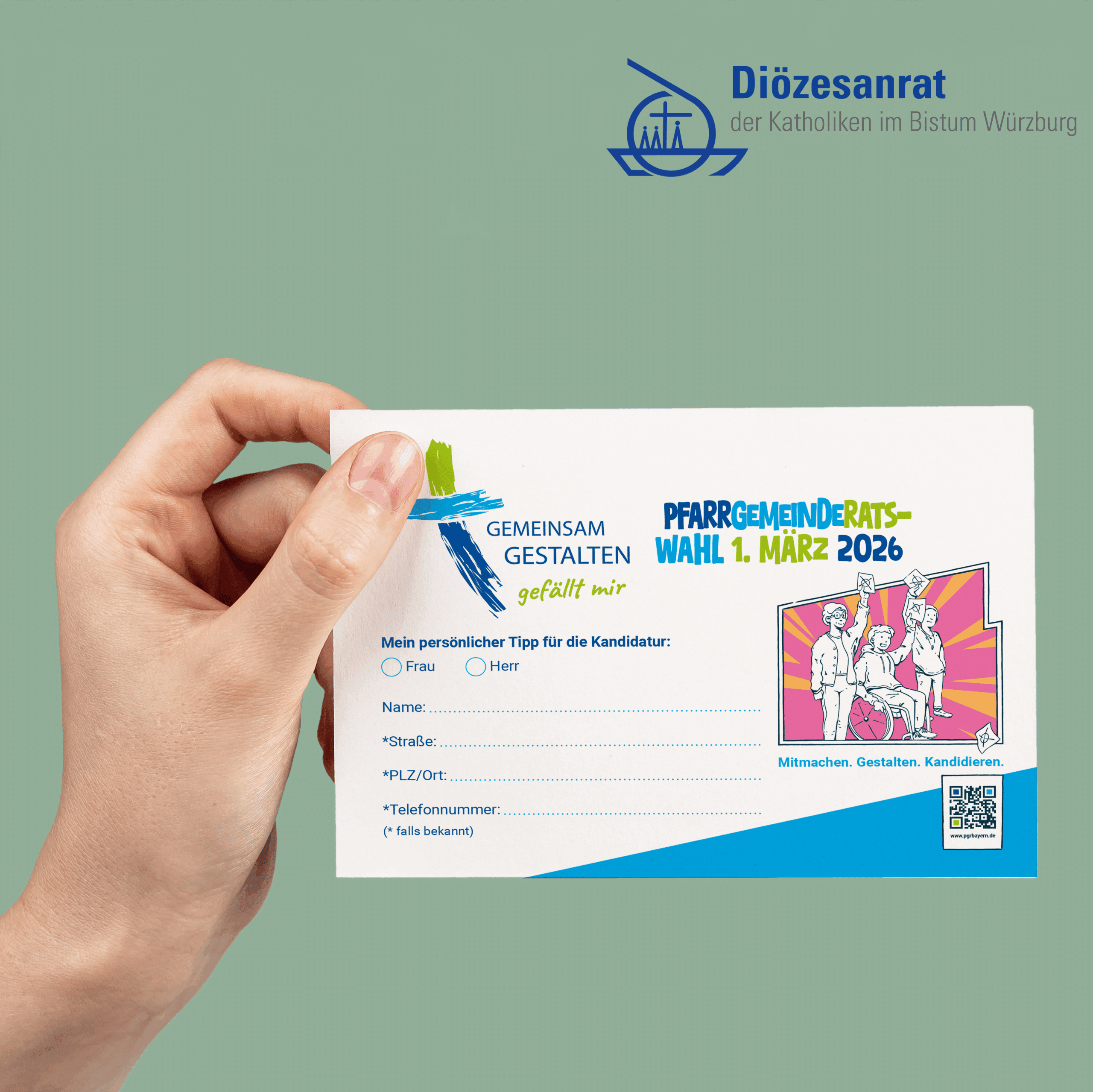 Tippzettel für Kandidatenvorschläge